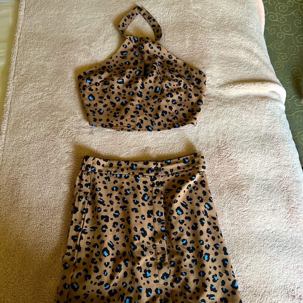 Cheetah print set